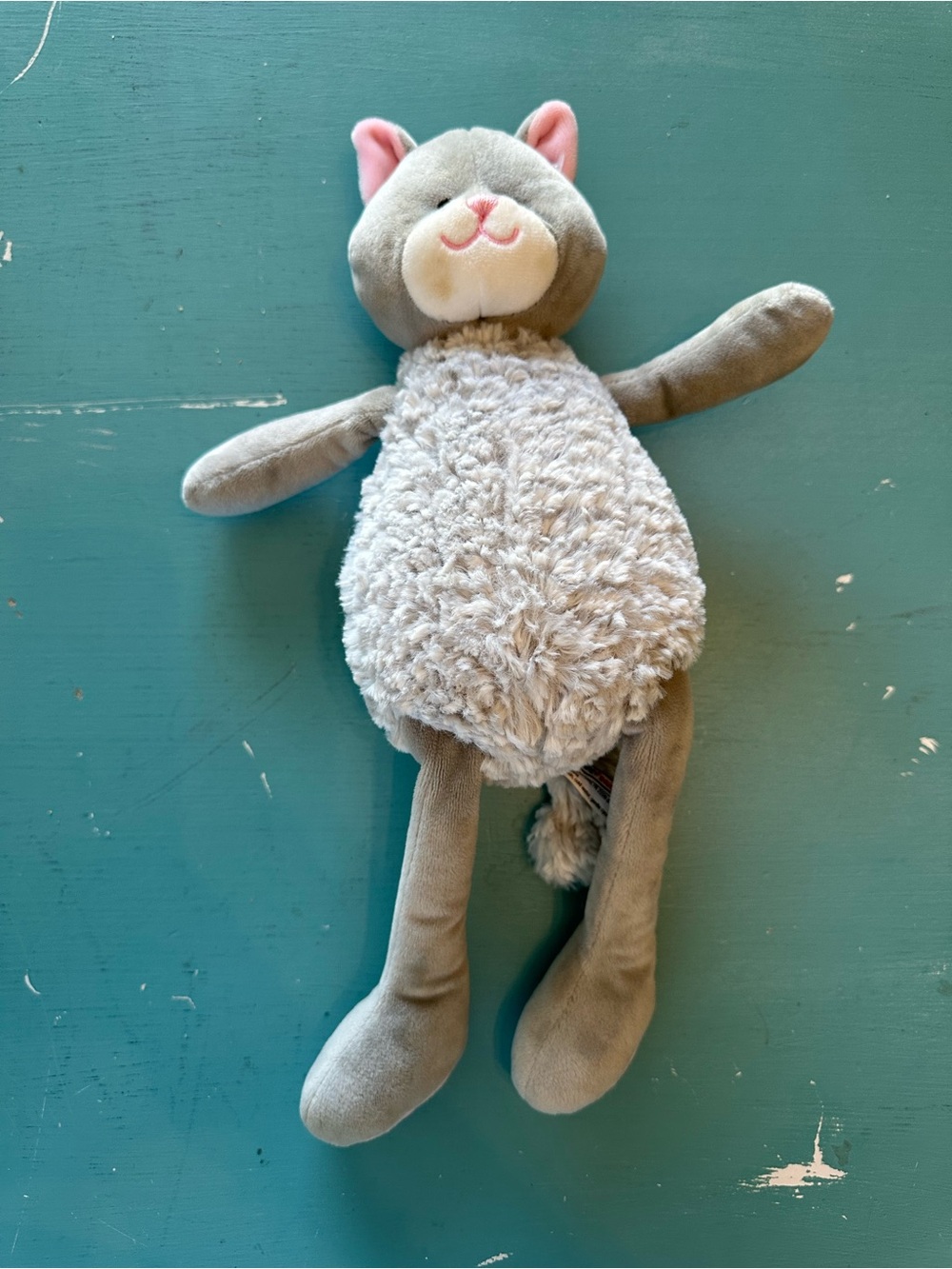 Mary Meyer Plush Grey Cat Cat Toy for Pets